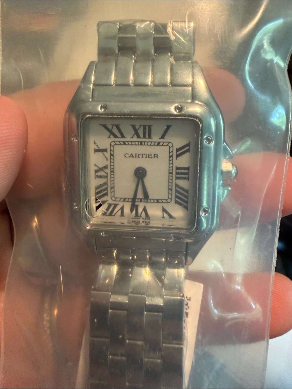 22mm Silver Women’s Stainless Steel Watch - Roman Dial